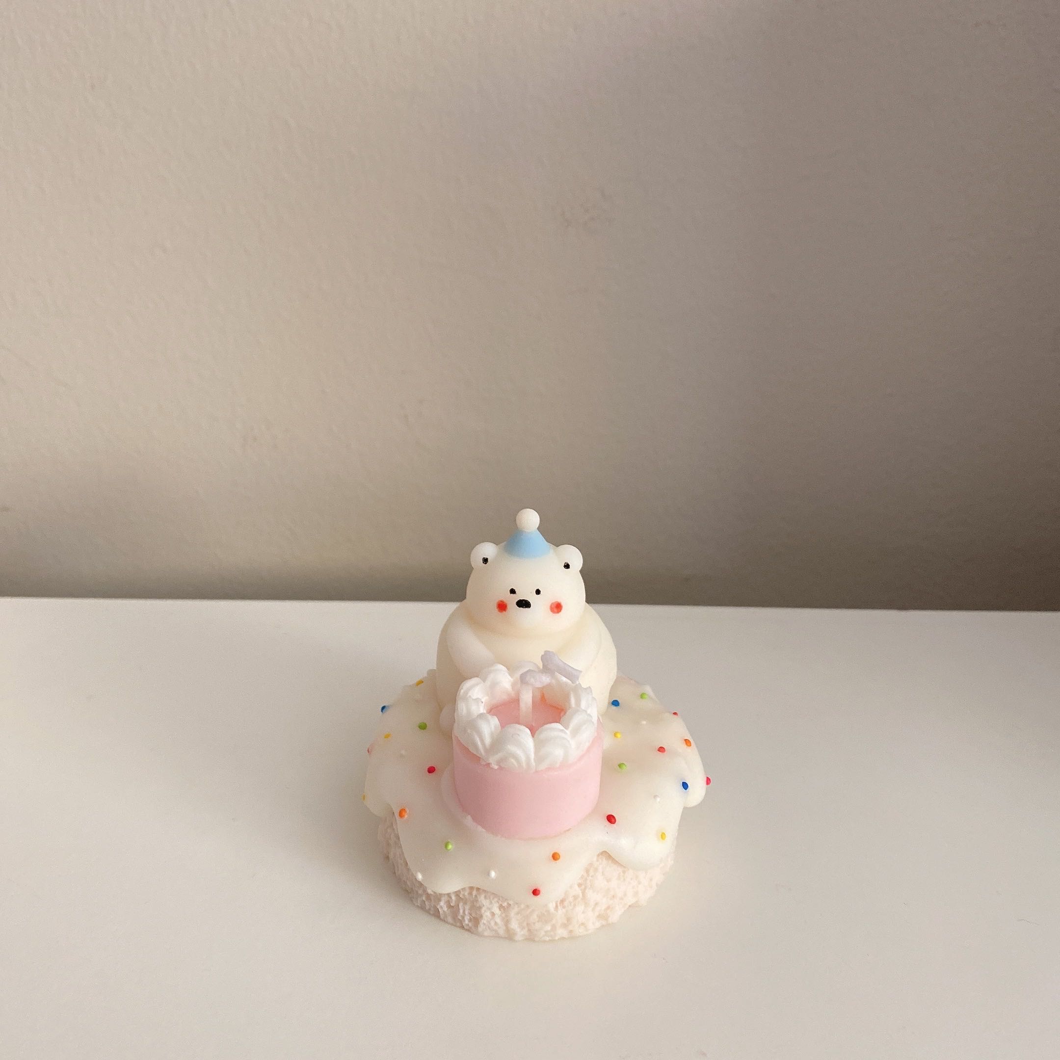 Tiny bear bd cake 