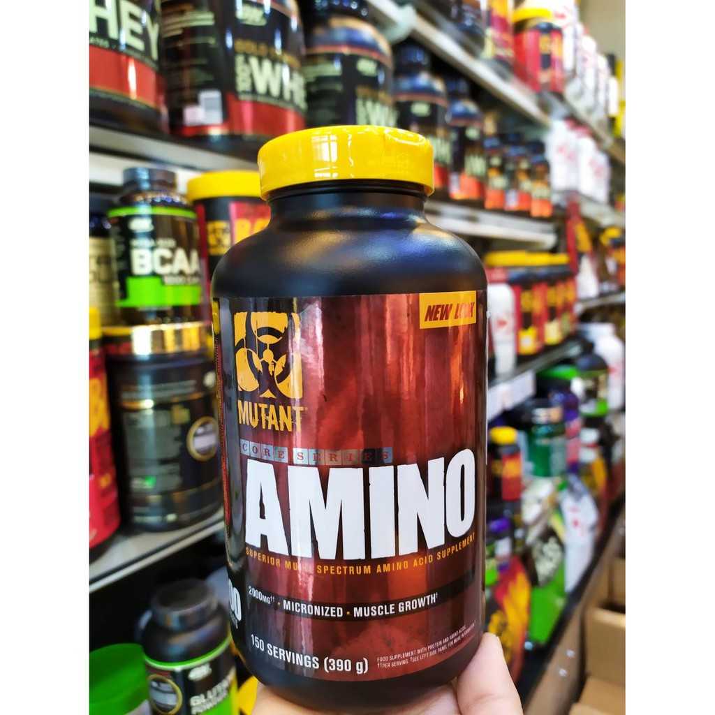 Mutant Amino 300s.และ 600s.  มูแทนท์ อะมิโน ชนิดเม็ด
