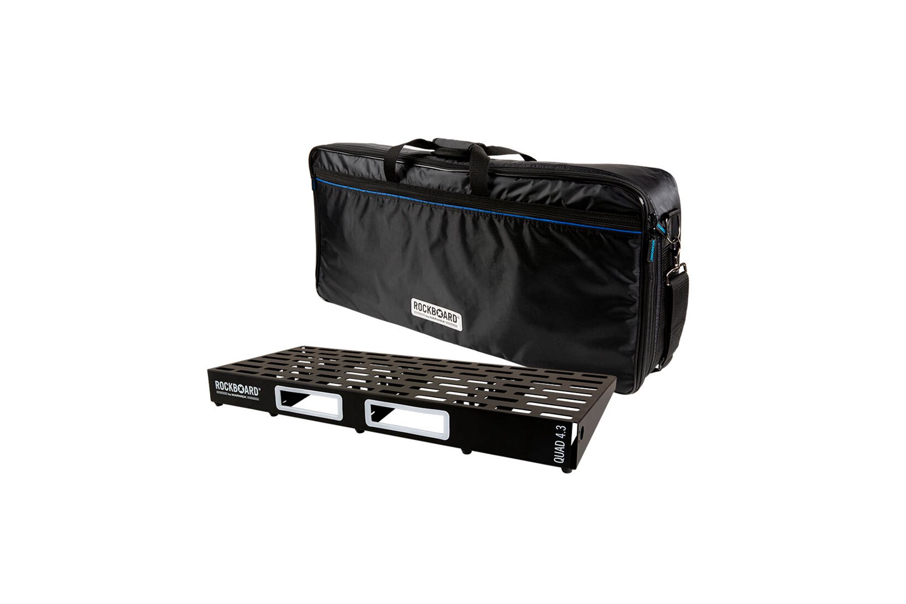 ROCKBOARD : QUAD 4.3 Pedalboard with Gig Bag