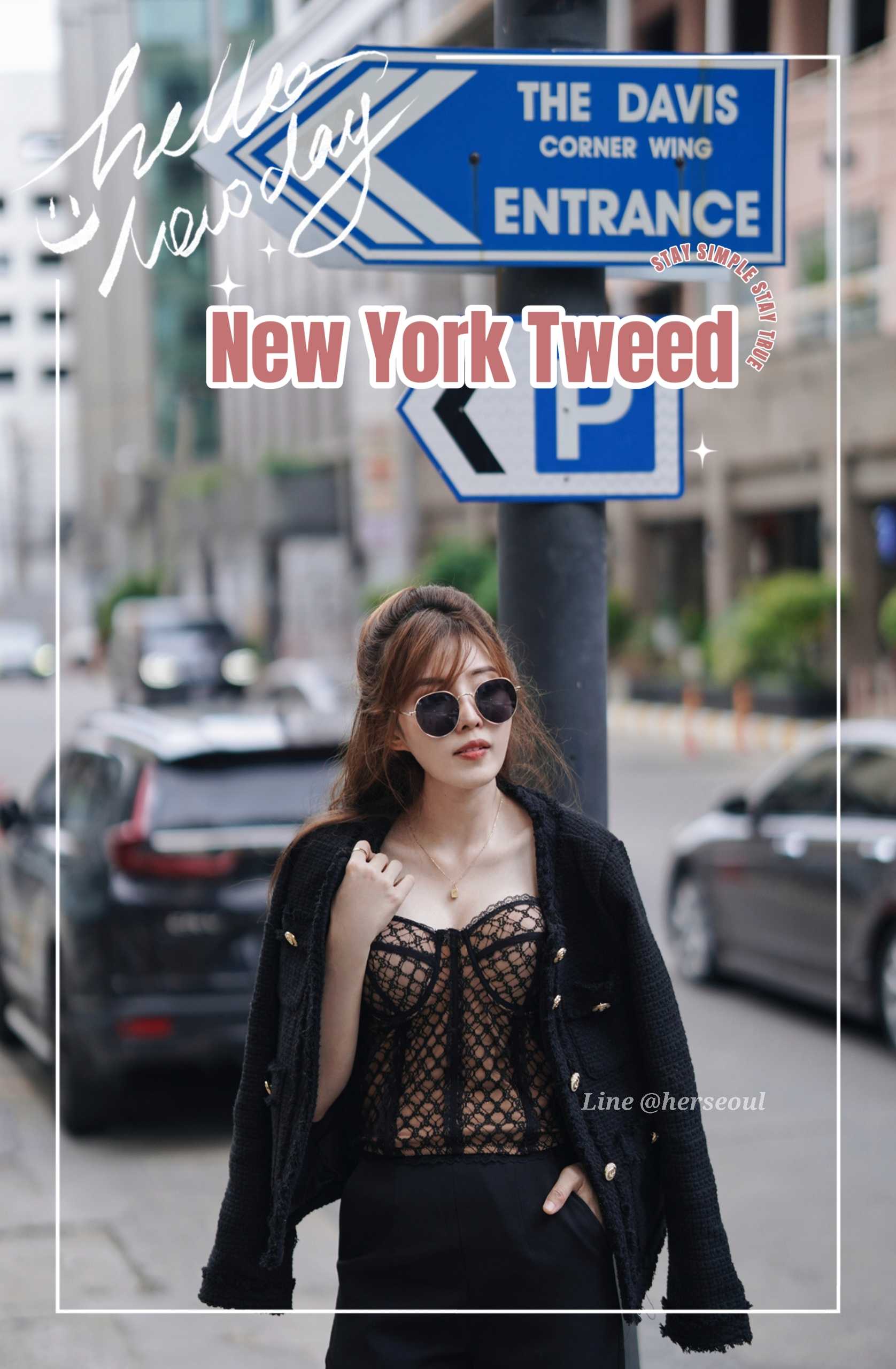 NY Tweed Coat