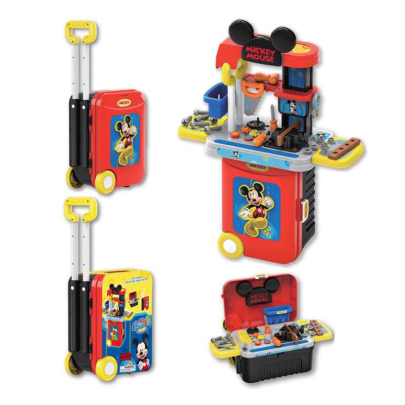 Toy Smart ชุดเครื่องมือกระเป๋าล้อลาก Mickey Mouse