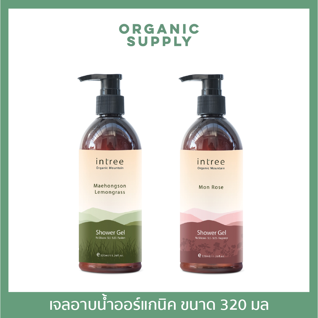 INTREE เจลอาบน้ำออร์แกนิค 320ml.