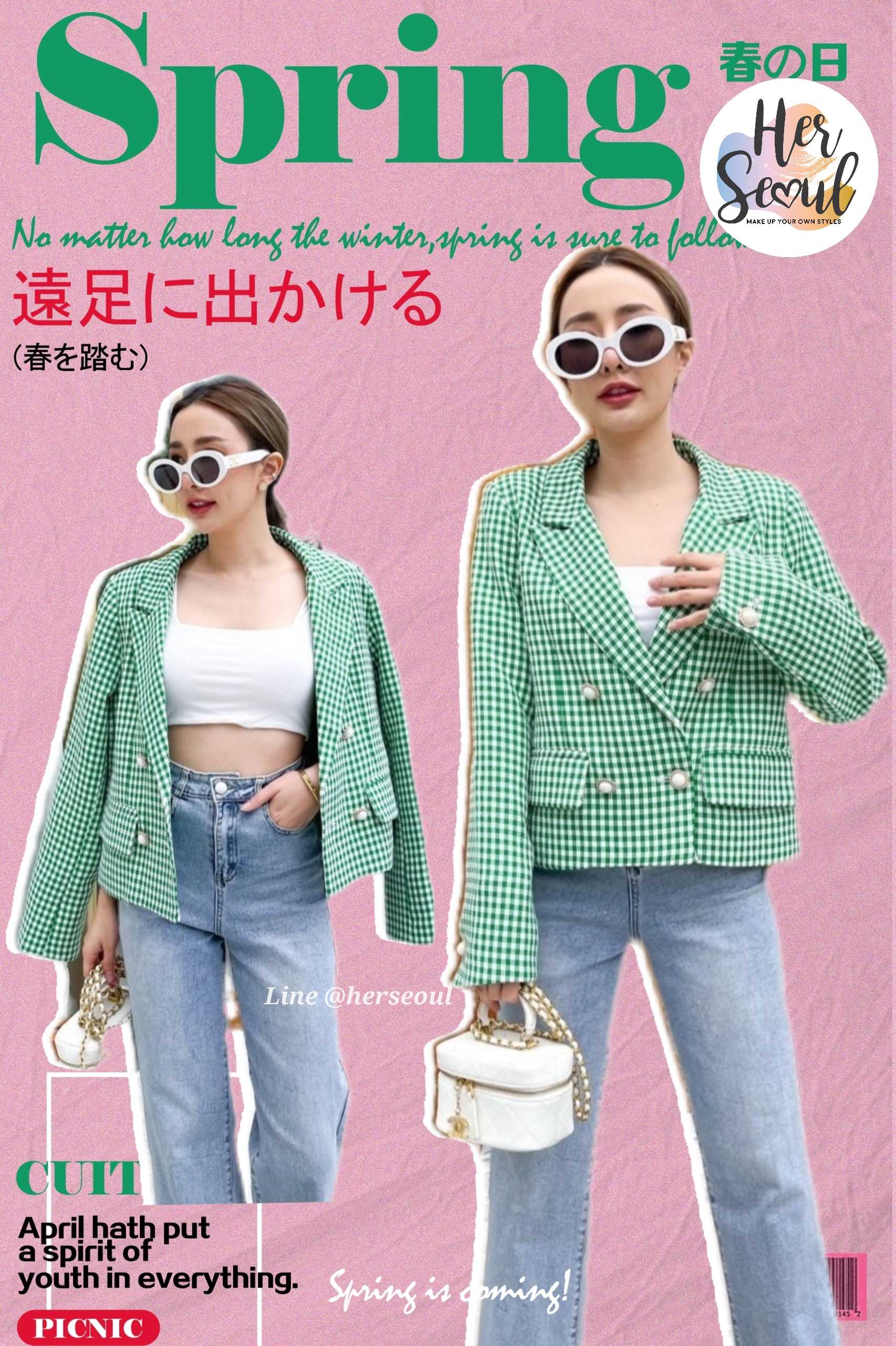 Korean Scott Blazer