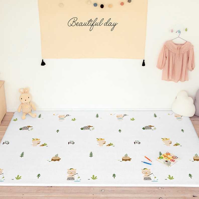 [M] PARKLON แผ่นรองคลานเกาหลีเกรดพรีเมี่ยม รุ่น Pure Soft Mat ขนาด 130x190x1.2cm