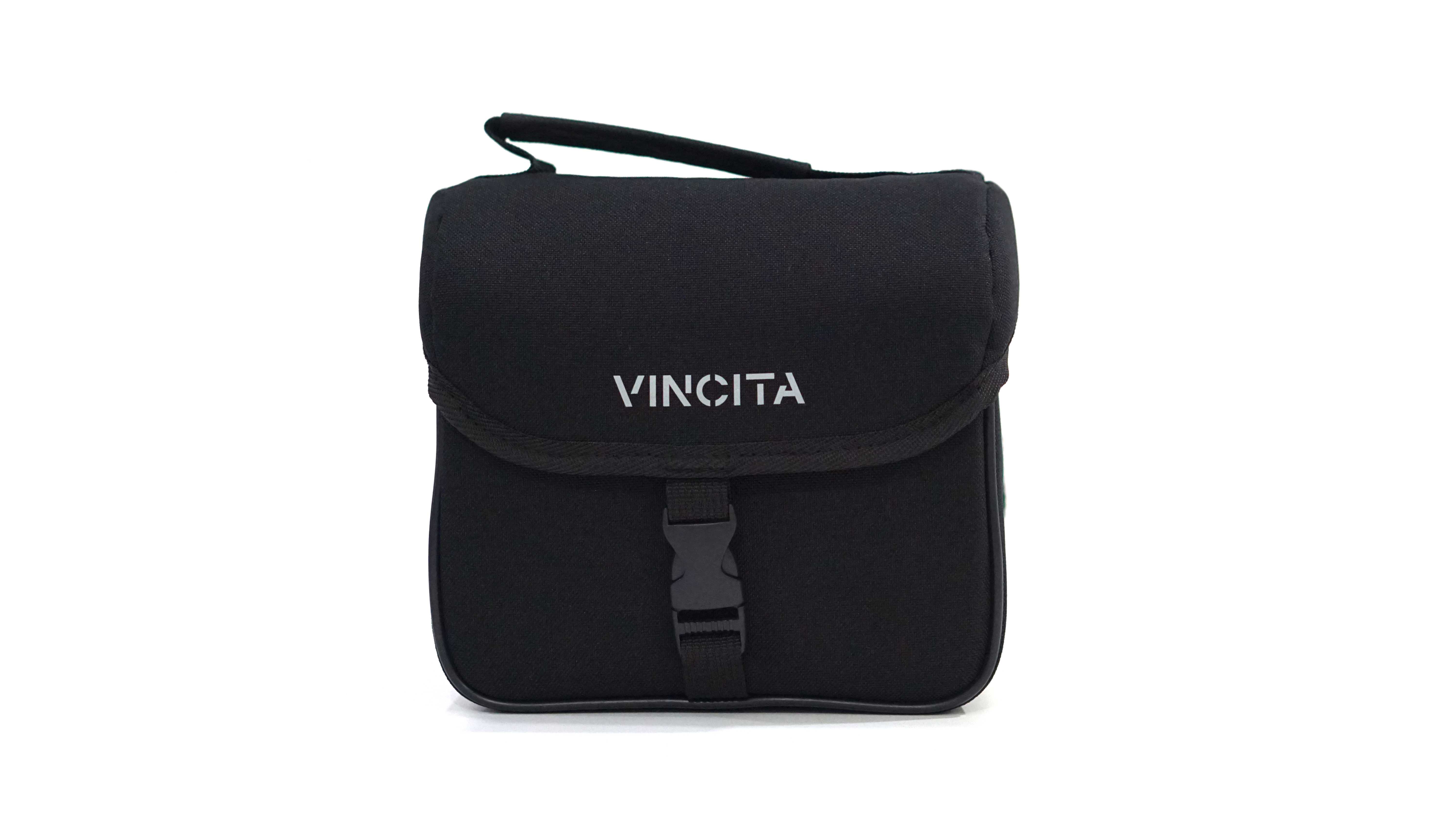 Vincita กระเป๋าจักรยานติดหน้าแฮนด์ TOURGUIDE พร้อมผ้าคลุมกันน้ำฝน (B017S)