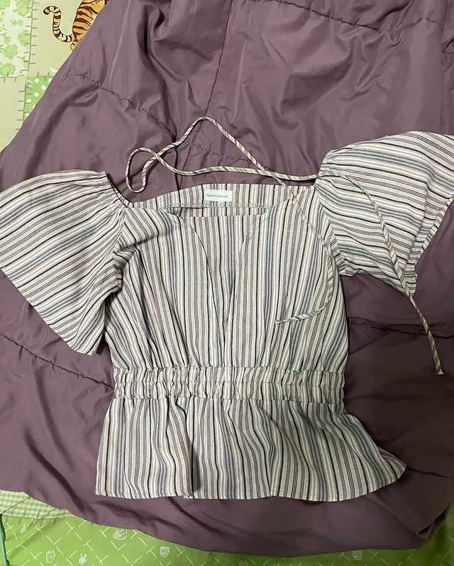 เสื้อลายทางสบายๆ