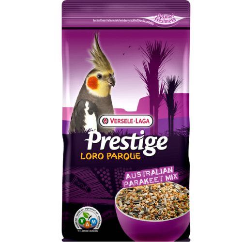 อาหารนกค็อกกาเทล และนกพารากีตออสเตรเลีย (1Kg.) Prestige Australian Parakeet Mix