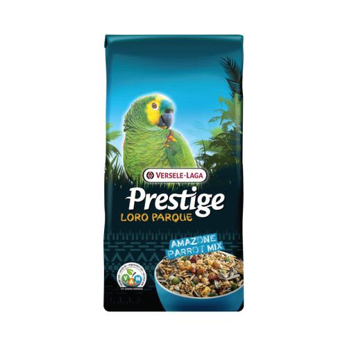 อาหารนกแก้วอเมซอน สูตรพรีเมี่ยม (15Kg.) Prestige Amazon Parrot Mix