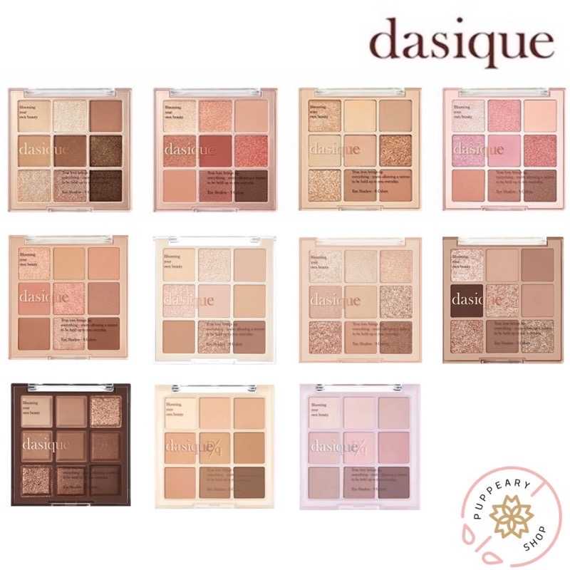 (แท้/พร้อมส่ง) DASIQUE Shadow Palette