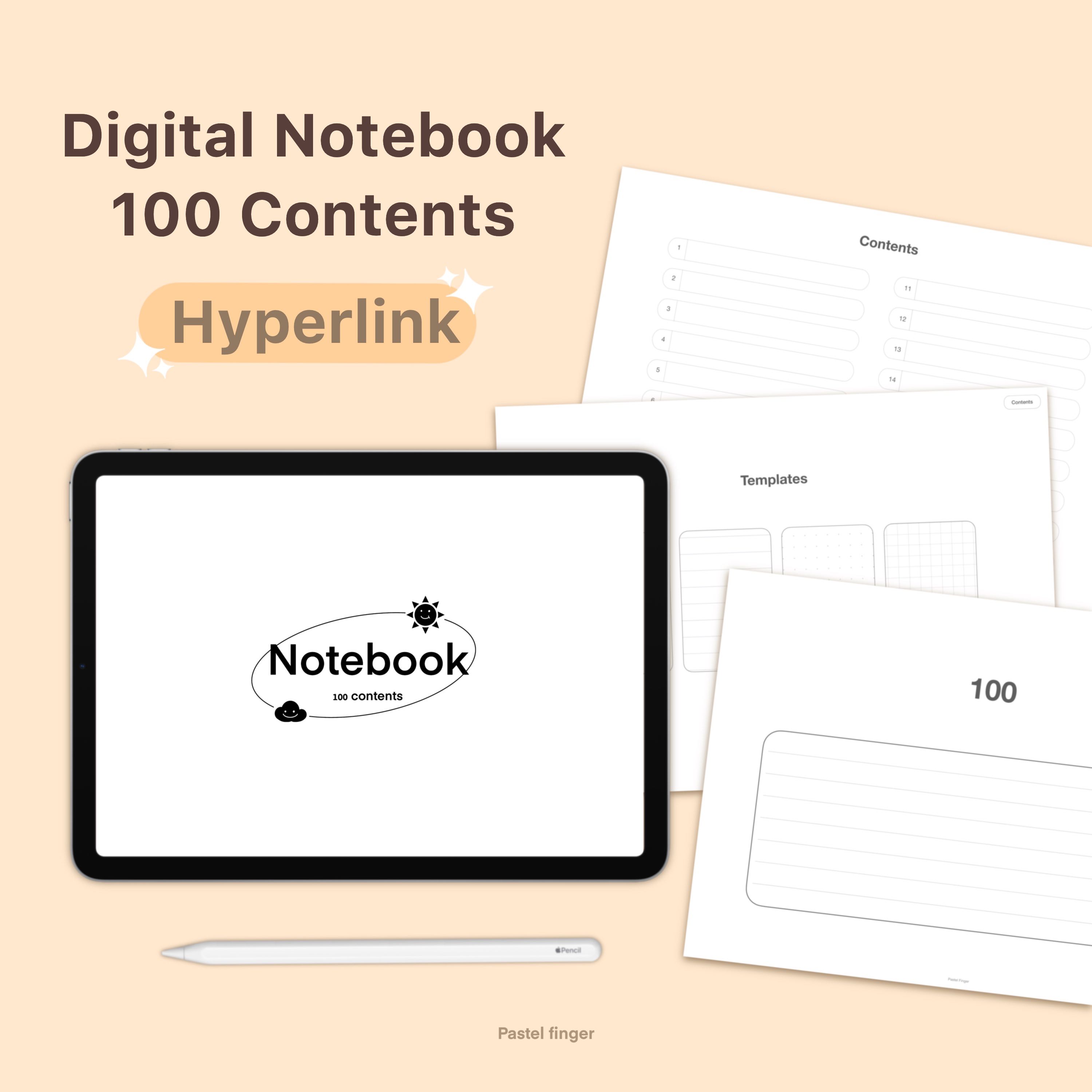 Digital notebook 100 contents  starlight 