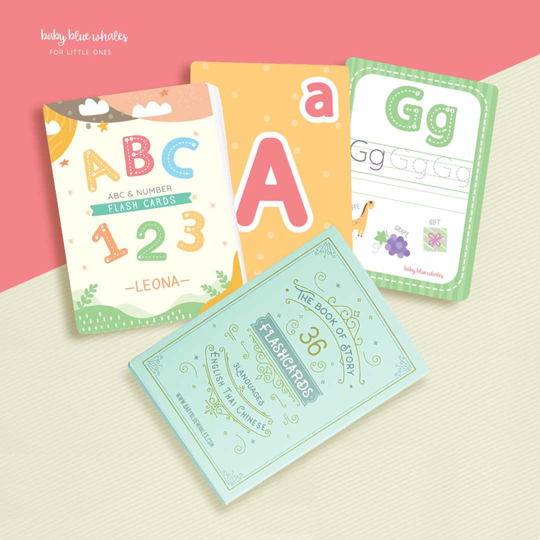 ABC & Number Flashcard
