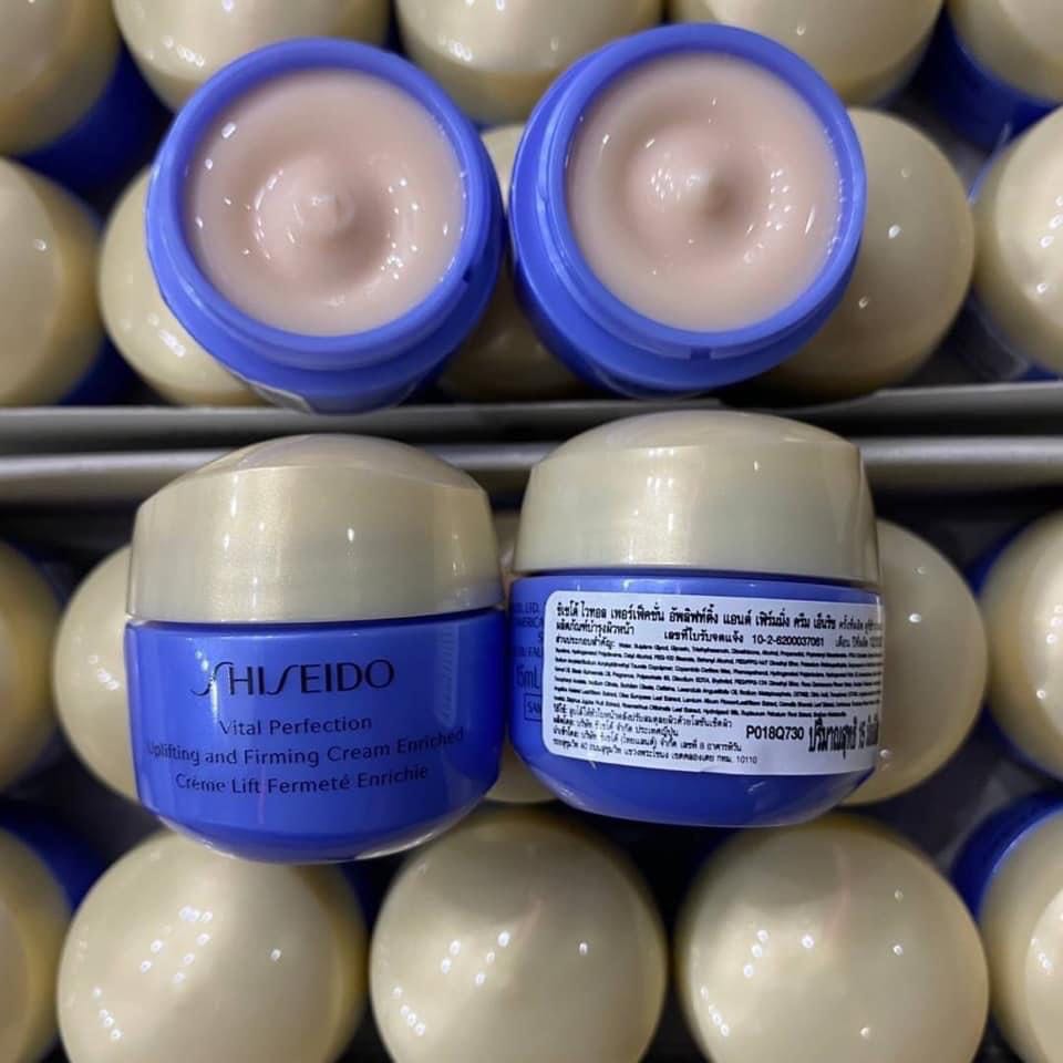 Shiseido Vital Perfection Uplifting and Firming Cream Enriched 15ml