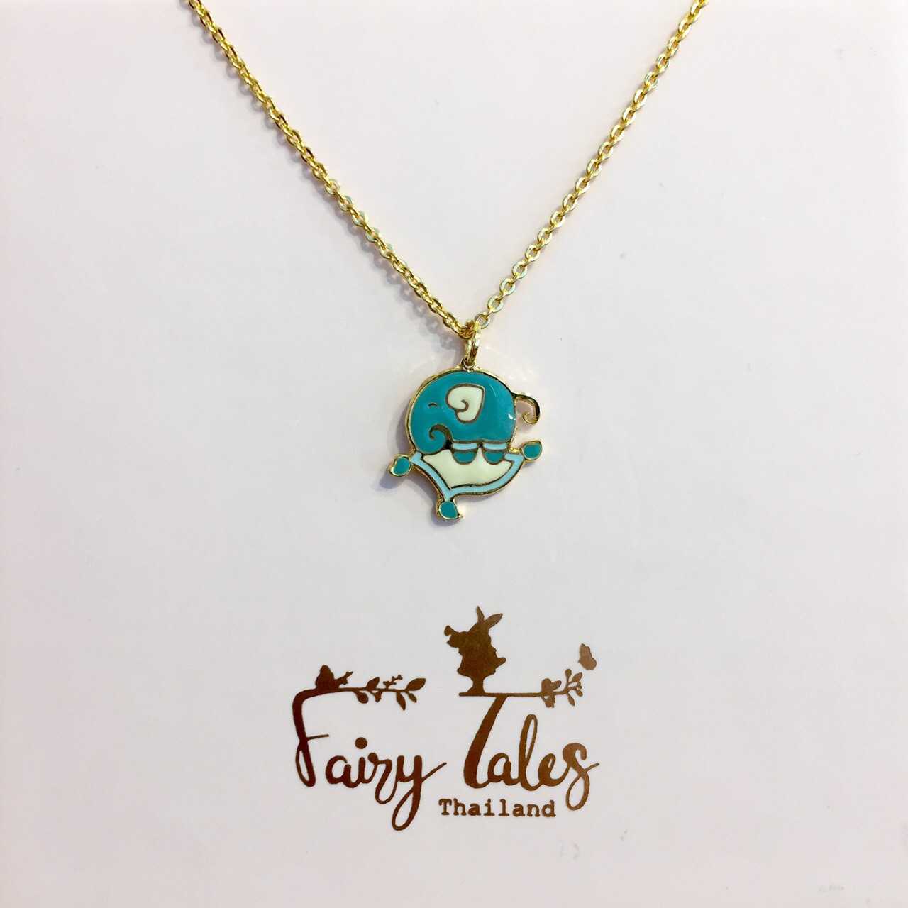 Wonderland Necklace /สร้อยคอช้างนั่งพรมอะลาดิน