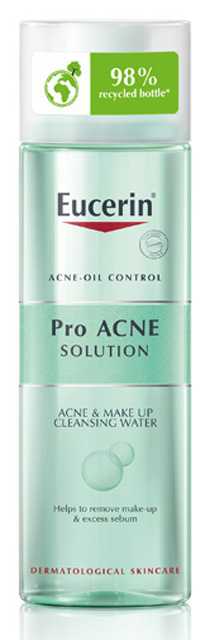 Eucerin Pro ACNE SOLUTION Acne & Make Up Cleansing Water (200ml.)