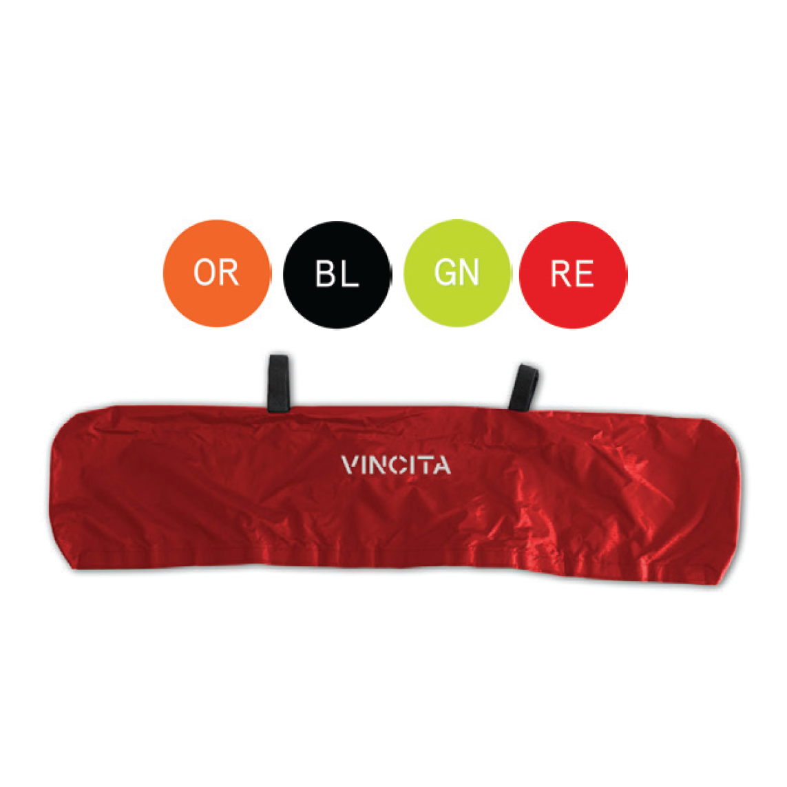 ผ้าคลุมแฮนด์ตรงกันฝน 4 สี VINCITA