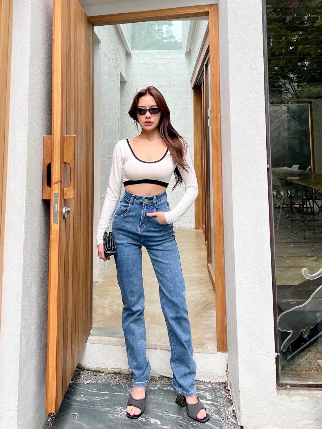 J07 DENIM LONG Jeans