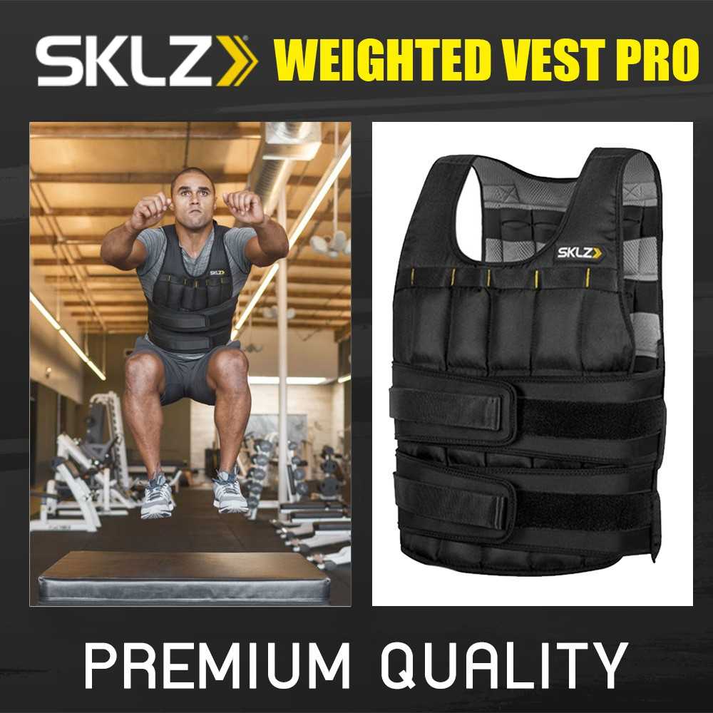 SKLZ Weighted Vest Pro 20lbs.ชุดถ่วงน้ำหนักสูงสุด9กิโลกรัม