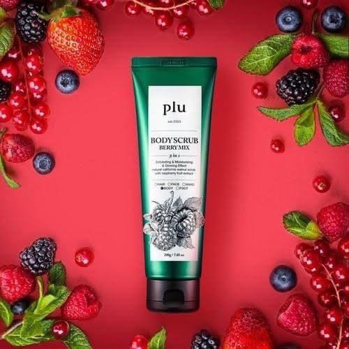 Plu Body Scrub Berry Mix 200g