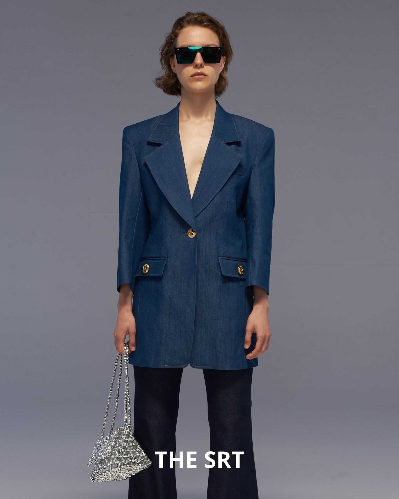 The SRT The SRT X7 Meta Denim Blazer (TJK80)