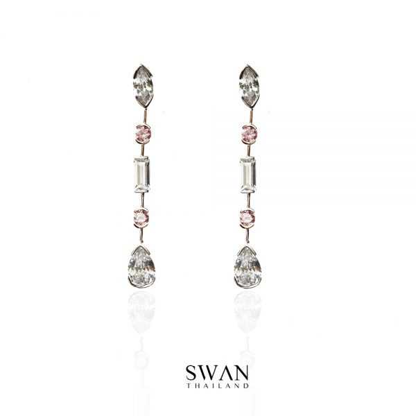 Candy Pink Drop Earring