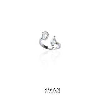 Minimal Marquise Pear Ring