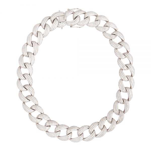 Pave Chain Necklace