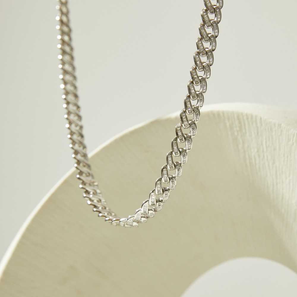 Baguette Chain Necklace