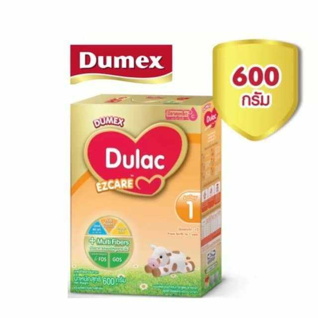 Dulac ดูแลค EZCARE อีแซดแคร์ สูตร 1 ขนาด 600 กรัม (นมผงสำหรับเด็กทารกแรกเกิด - 1 ปี)