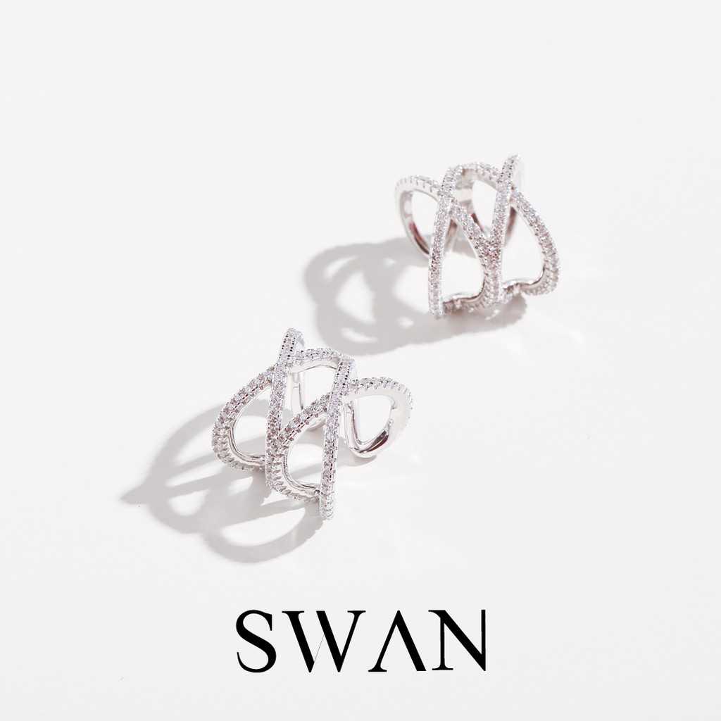 Double Cross Ear Cuff