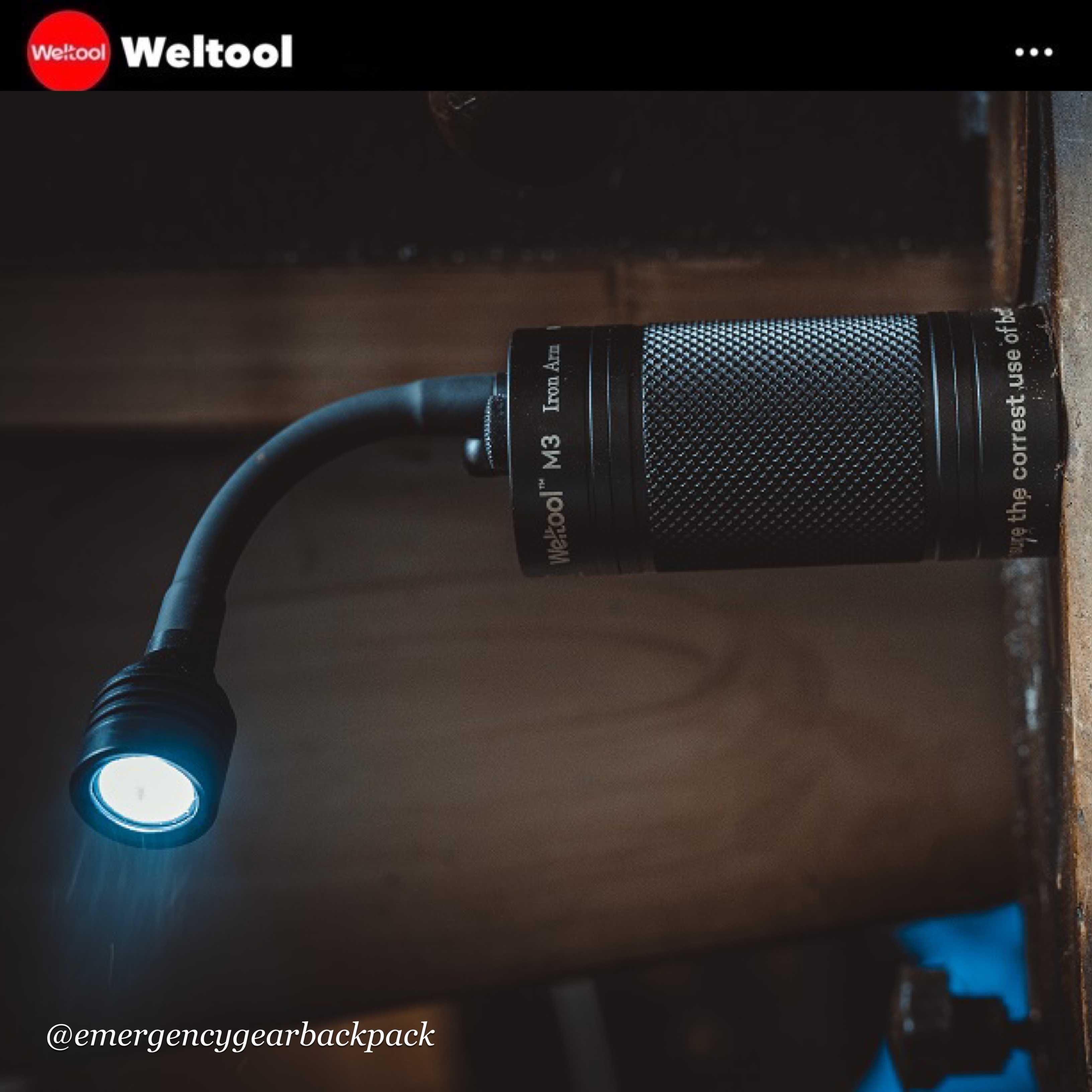 Weltool M3 Magnetic Base Work Light