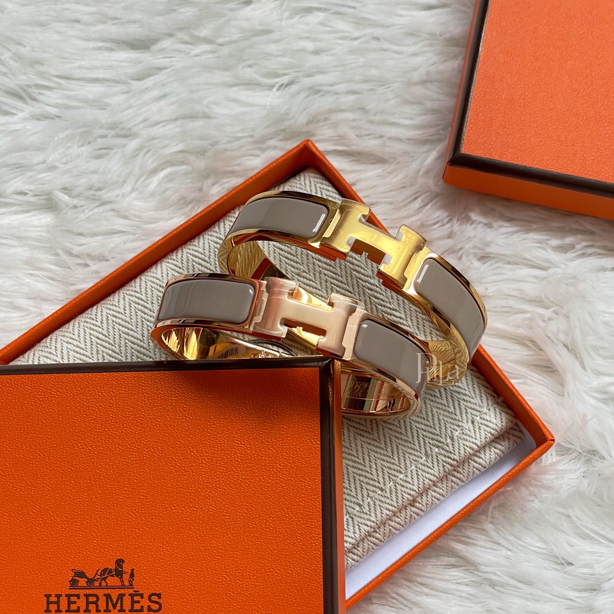 (พร้อมส่ง) แท้100%🔥 Hermes clic H bracelet
