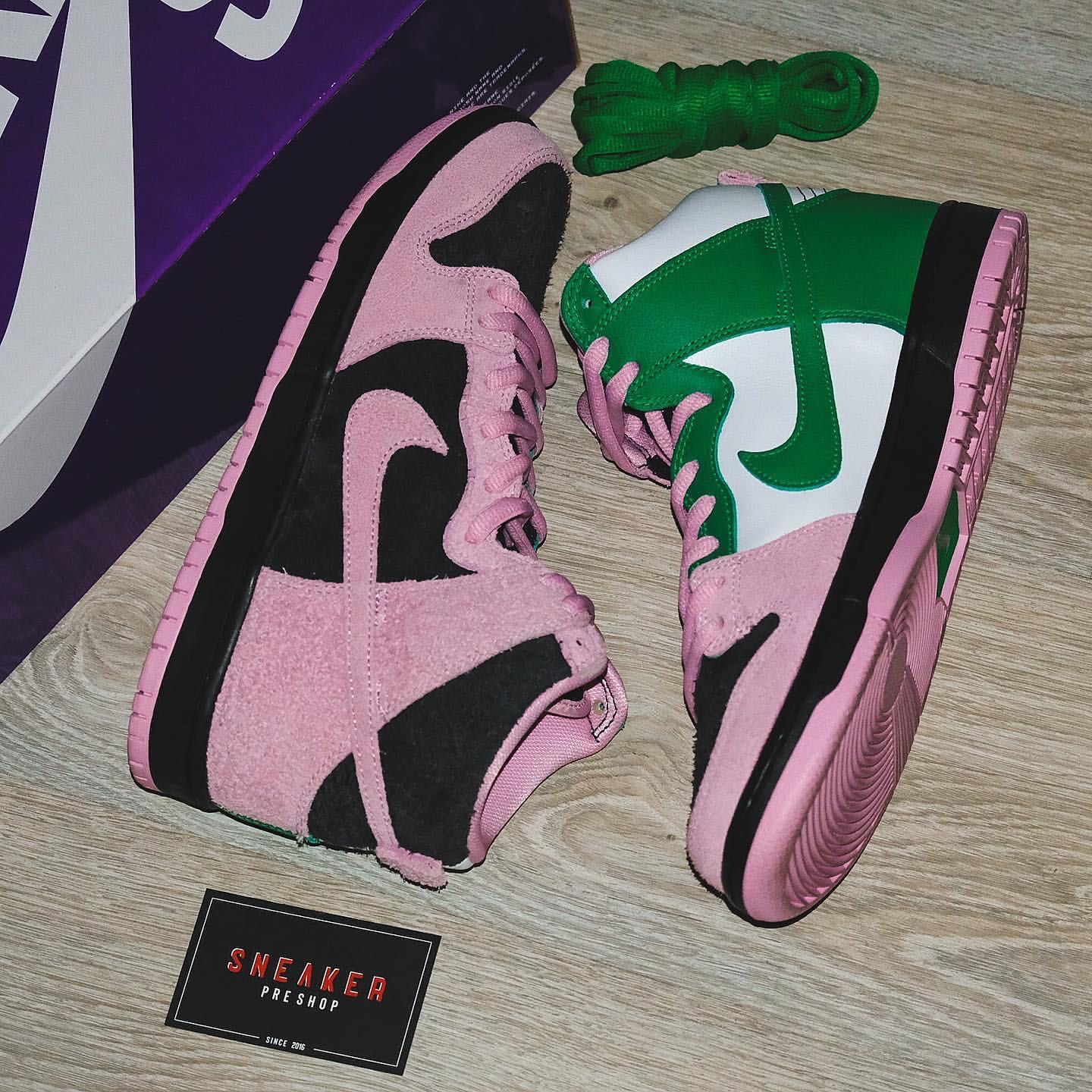 Nike SB Dunk High Invert Celtics Size 10 us