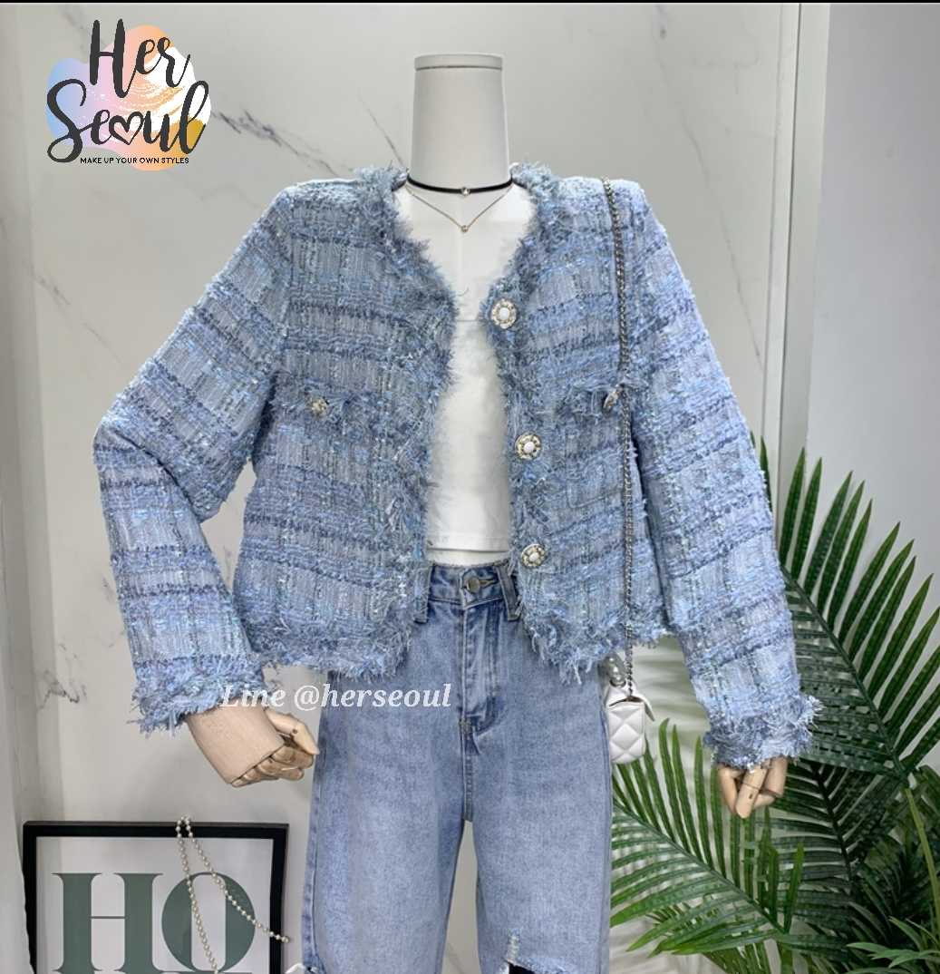 Pokky 3D Two Tone Tweed