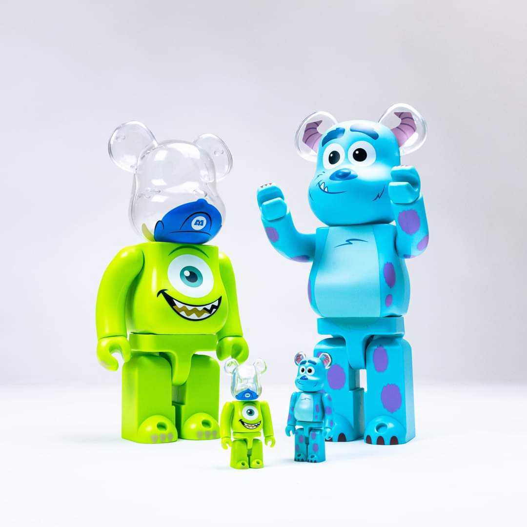Be@rbrick Monsters Inc set 100%+400%