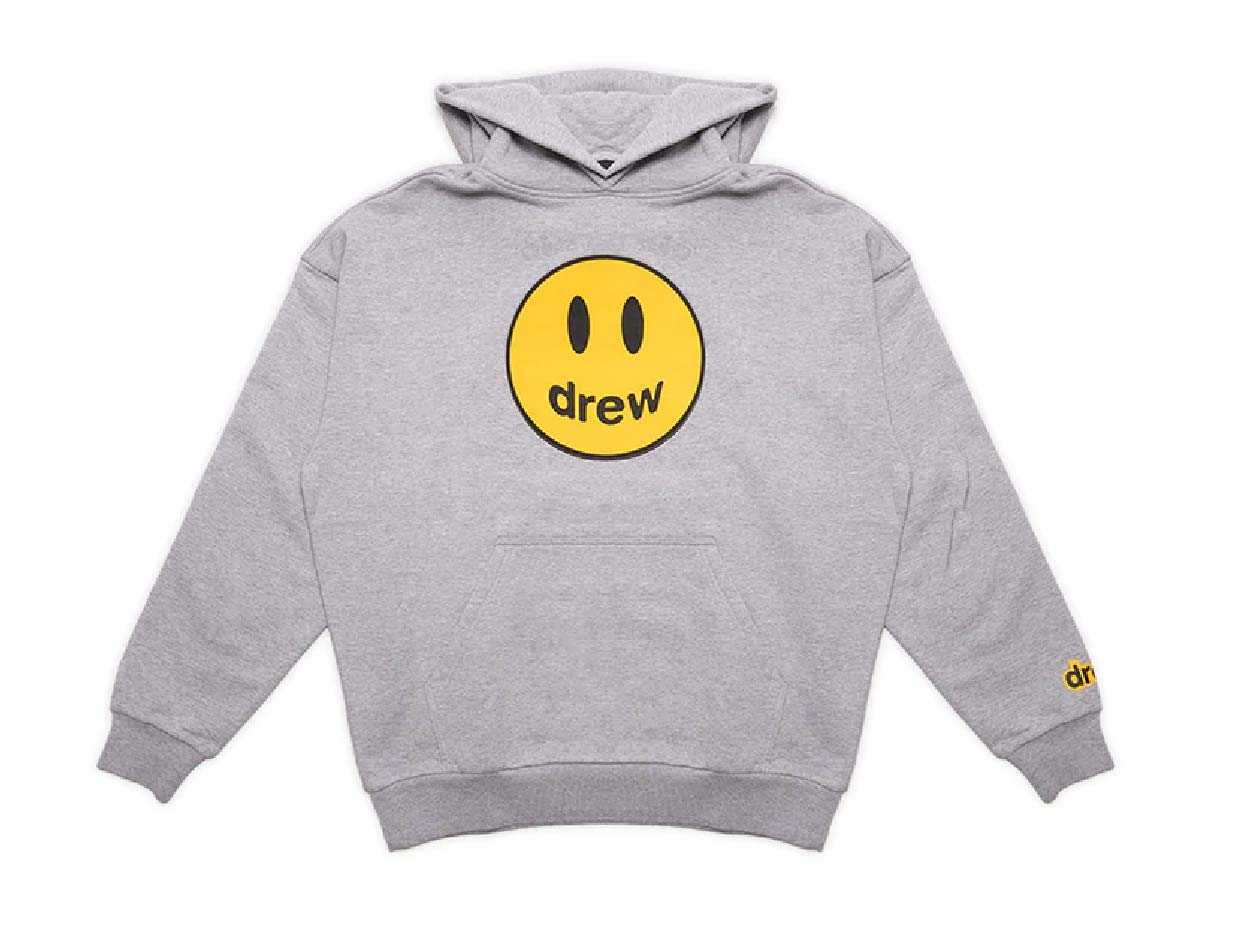 drew house mascot hoodie (HEATHER GREY)