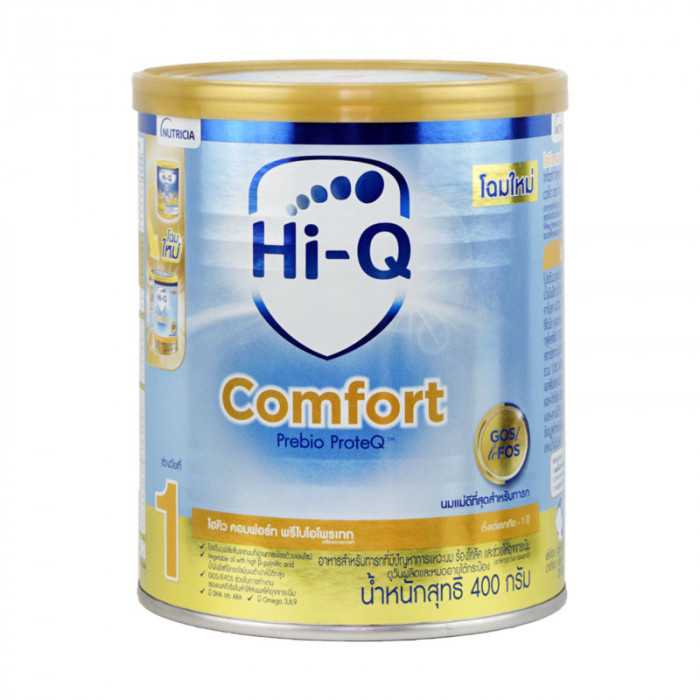HI-Q comfort ไฮคิว คอมฟอร์ท พรีไบโอโพเทก ช่วงวัยที่ 1 ขนาด 400 กรัม