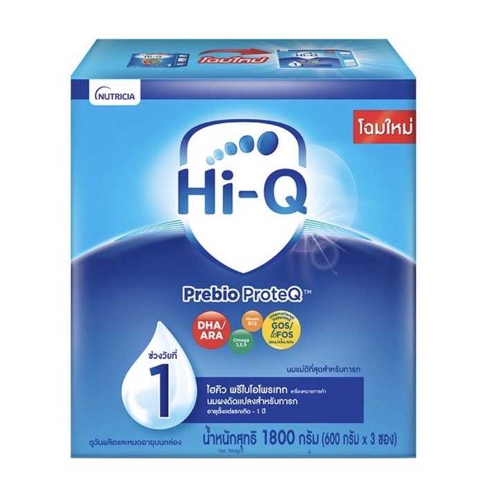 Hi-Q Prebio ProTeQ สูตร 1   ขนาด1,800 กรัม