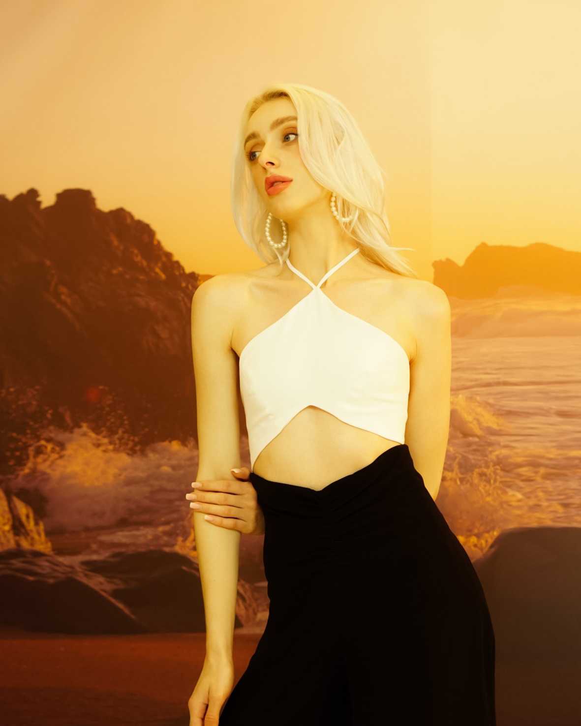 ( Tailor made 5-12 days ) GIGI top - white