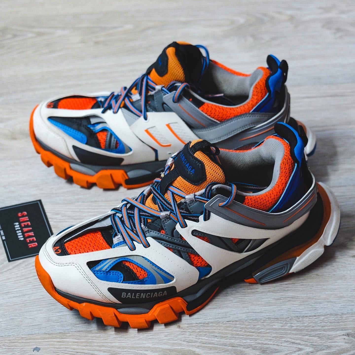 Balenciaga Track Orange Blue LINE SHOPPING