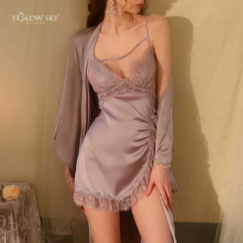 YS0344-2 (ชุดนอน+เสื้อคลุม)
