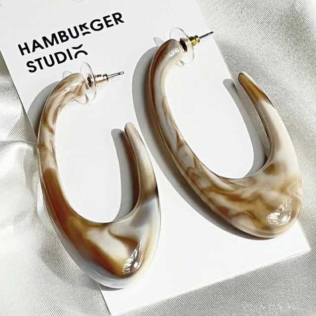 Hamburger Studio ต่างหู (EA100)