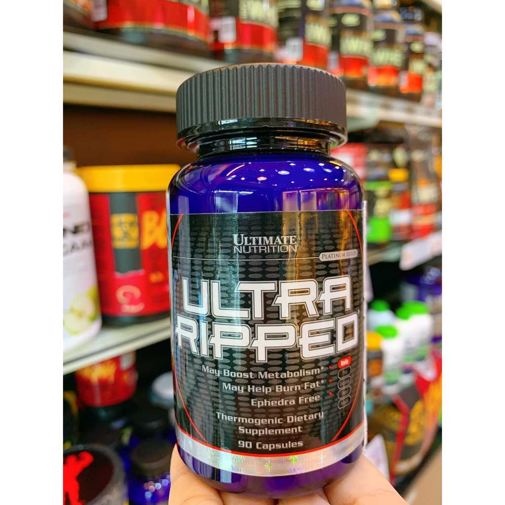 Ultimate Ultra Ripped 90 Cap อาหารเสริมช่วยเผาผลาญไขมัน