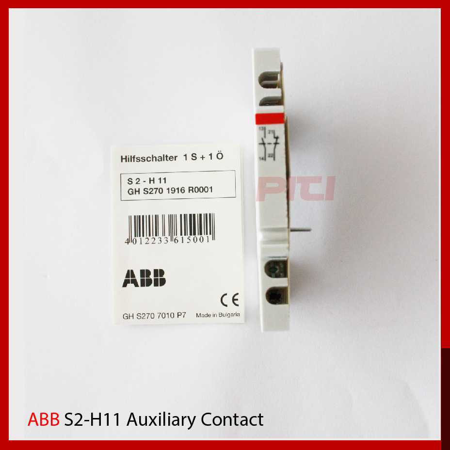 ABB S2-H11 Auxiliary Contact