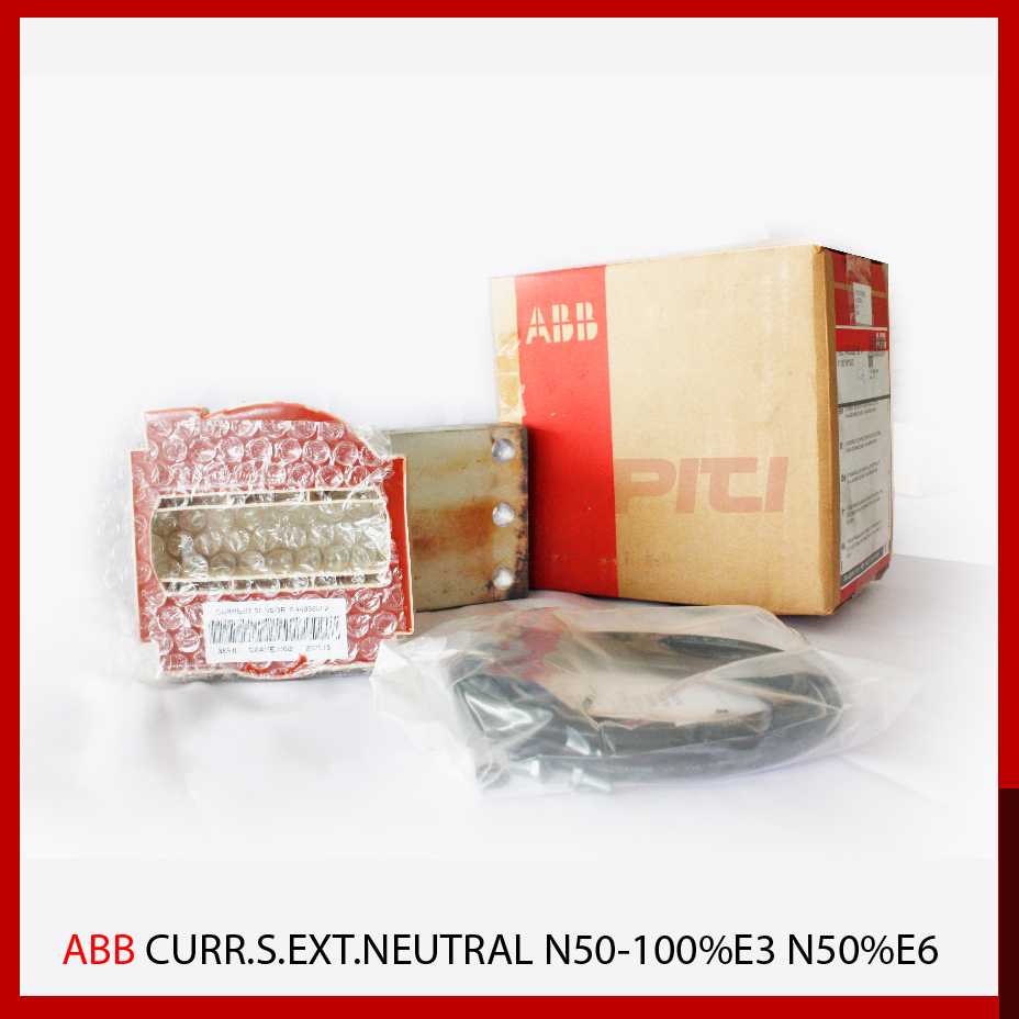 ABB CURR.S.EXT.NEUTRAL N50-100%E3 N50%E6