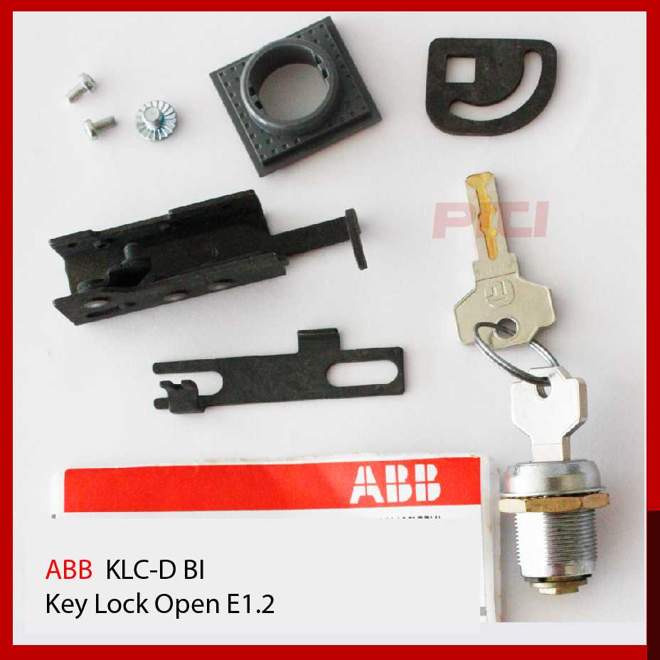 ABB  KLC-D BI Key Lock Open E1.2
