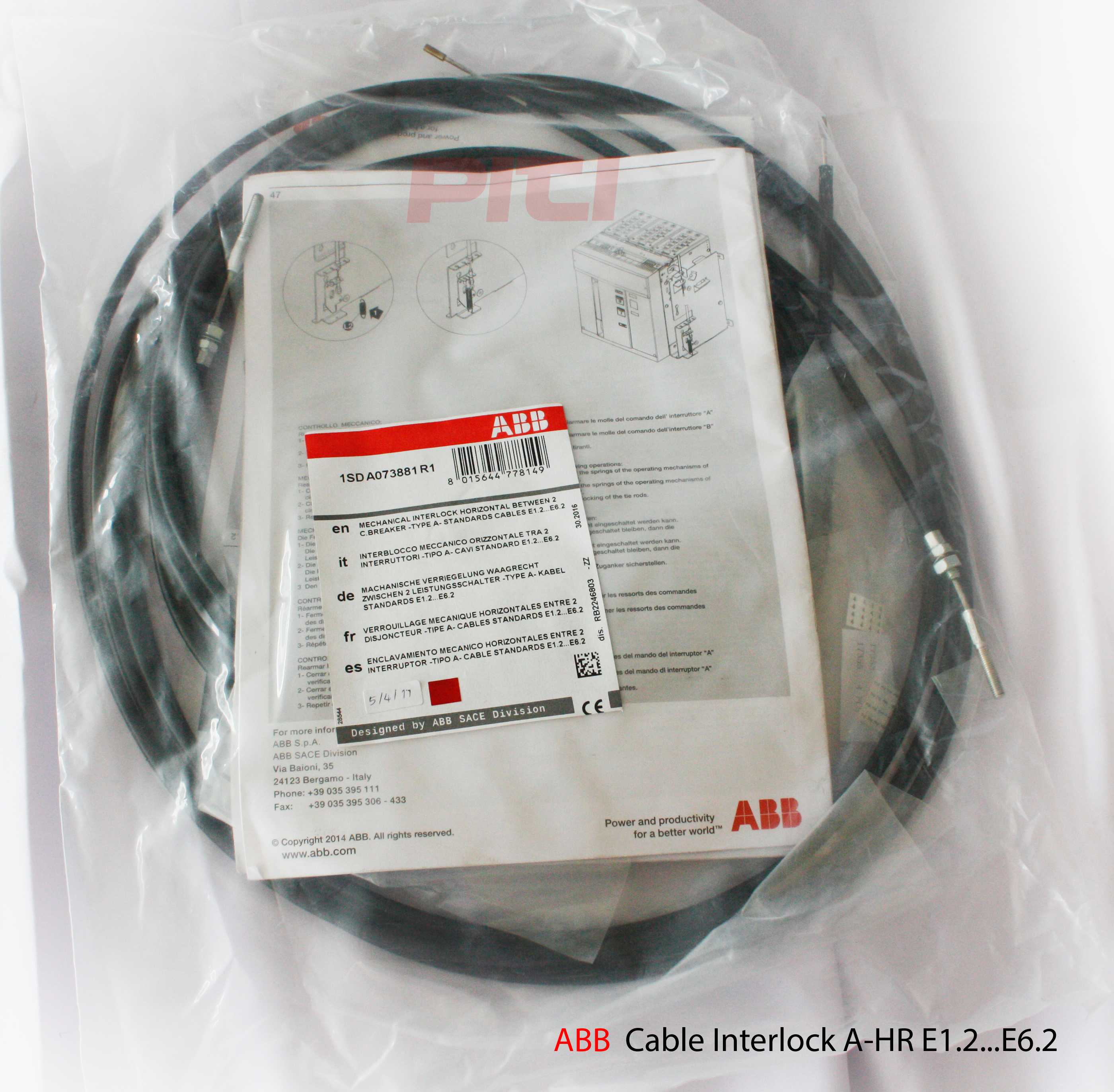 ABB  Cable Interlock A-HR E1.2...E6.2