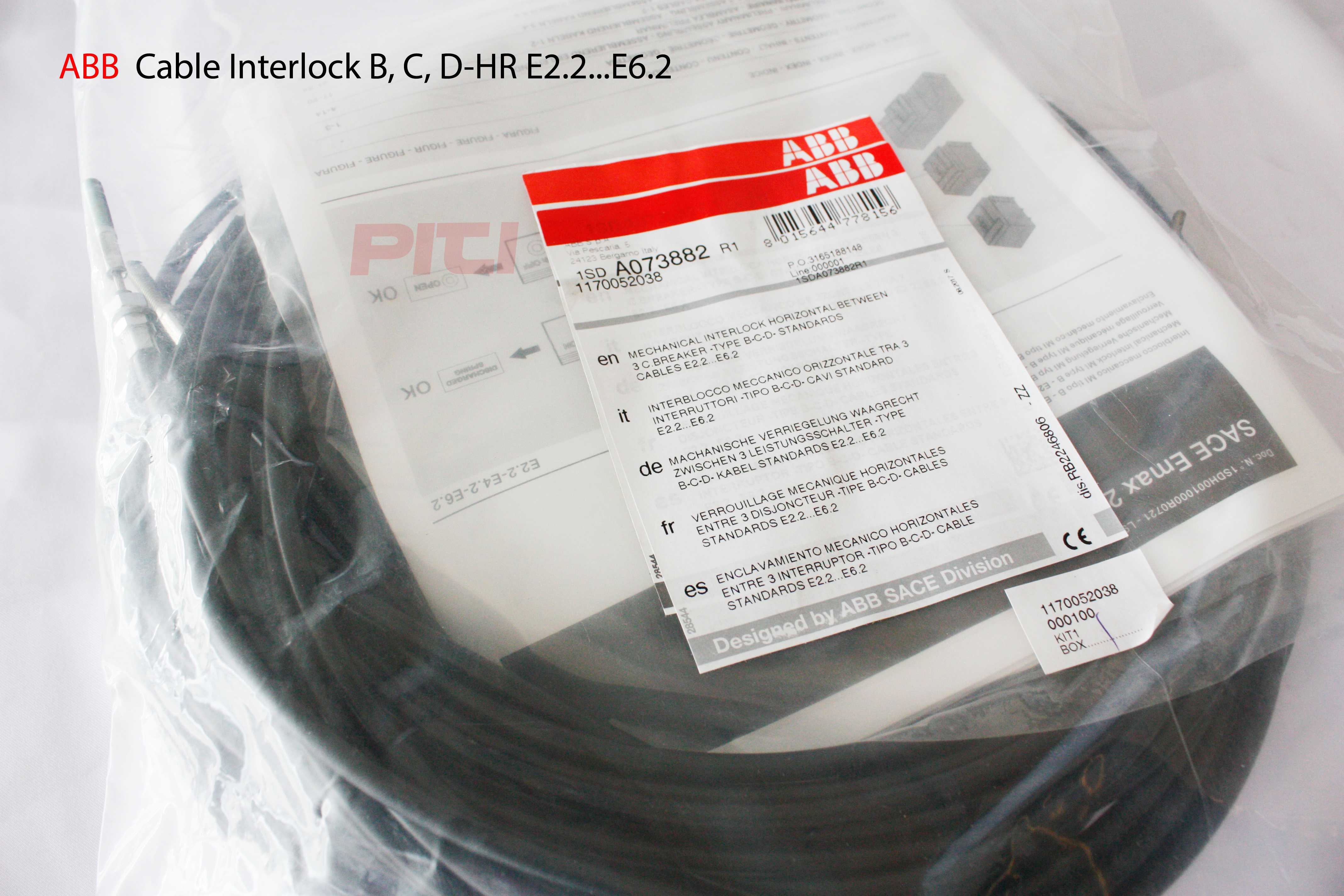 ABB  Cable Interlock B, C, D-HR E2.2...E6.2