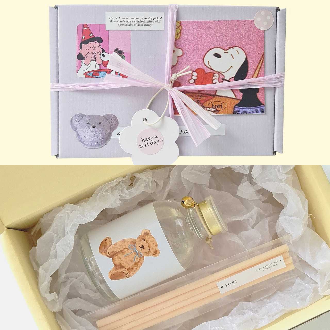 [ Giftset ] Baby Lilac milky Giftset รุ่น Lilac bear