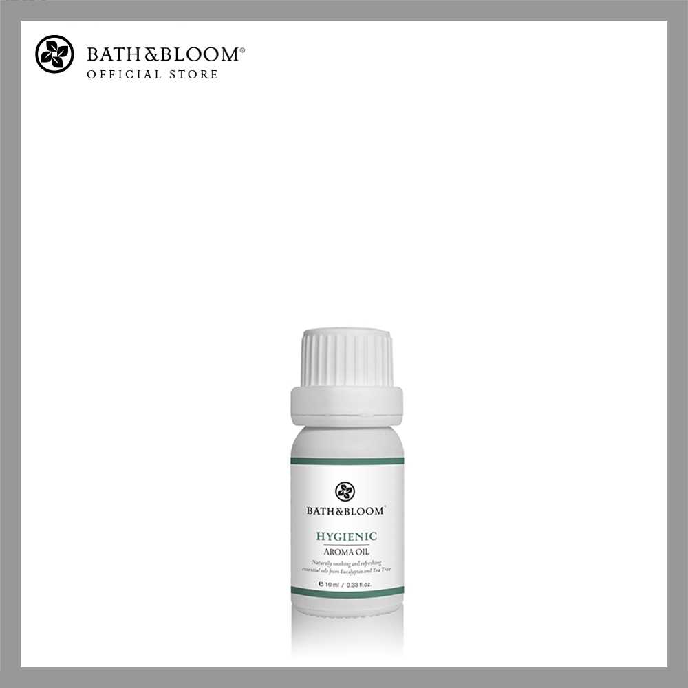 BATH & BLOOM Hygienic Aroma Oil น้ำมันหอมระเหย อโรม่า กลิ่นหอมสะอาด สดชื่น เพิ่มความผ่อนคลาย