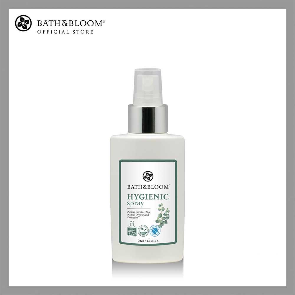 BATH & BLOOM Hygienic Spray สเปรย์แอลกอฮอลล์ ล้างมือ